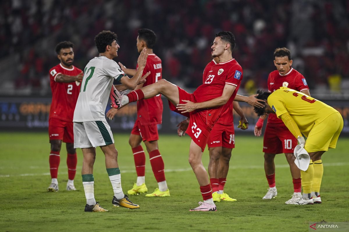 Klasemen grup F : Nusantara tertahan ke peringkat kedua, Irak lolos
