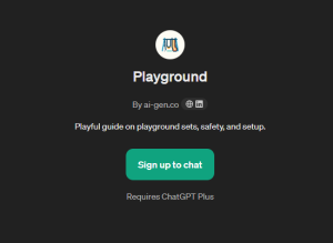 chatgpt playground