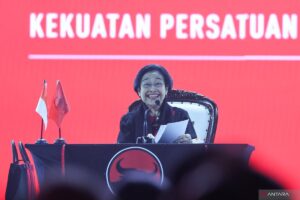 Megawati beri pengarahan tertutup ke hari kedua Rakernas V PDIP