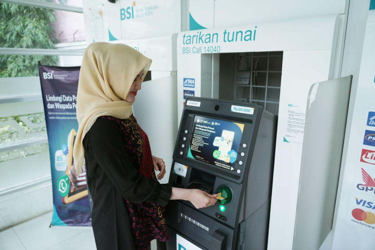 BSI menghadirkan ATM pecahan Rp20 ribu pada Aceh