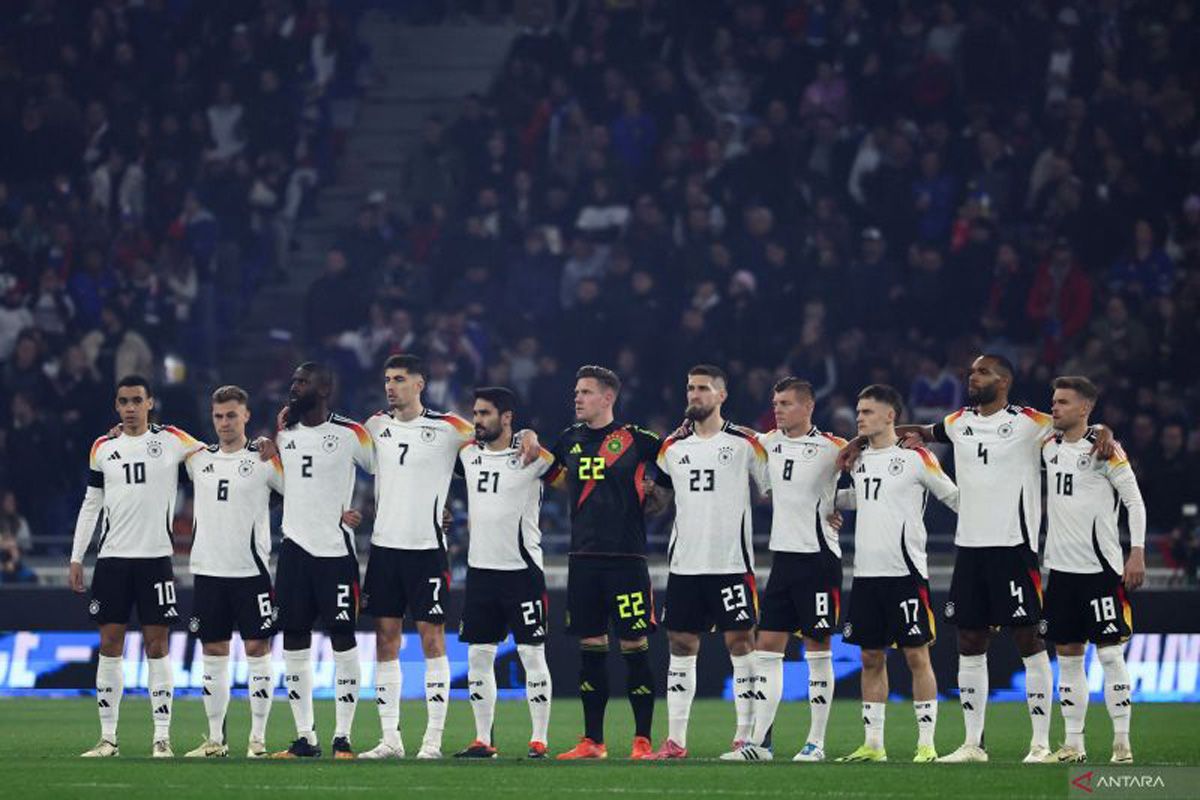 Jerman ditahan imbang 0-0 oleh negara negara Ukraina pada pertandingan persahabatan